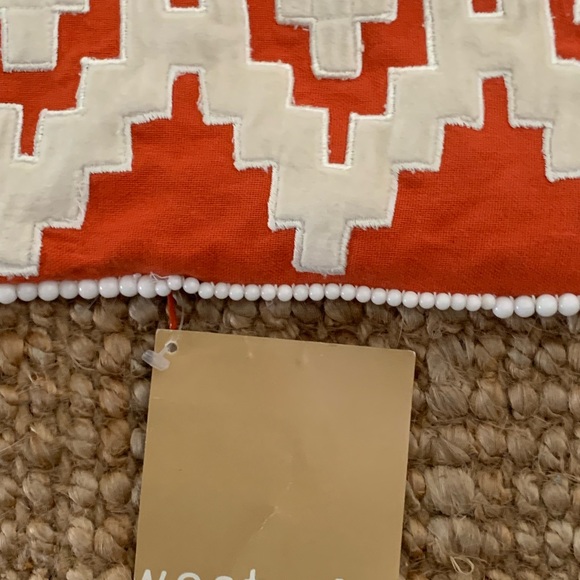 West Elm 16x12” Appliqué/Quilted Cushion Cover NWT Free W/ Purchase +$65… - Picture 3 of 8